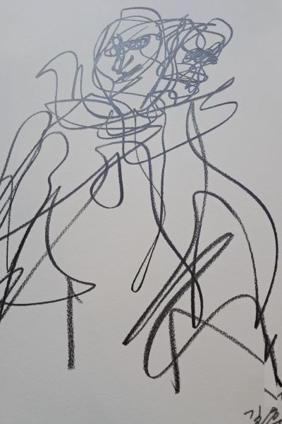 [2024] Untitled, Graphite on paper, Size Unknown